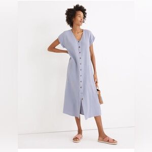 Madewell Lightspun Easy Midi Dress